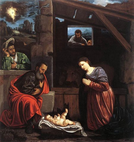 Adoration Of The Shepherds