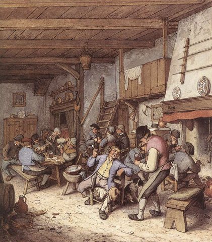 Adriaen Jansz van Tavern Interior