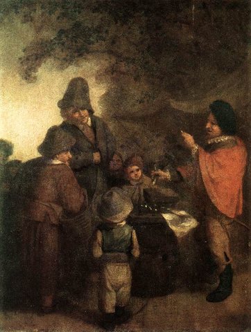 Adriaen Jansz van The Stall keeper