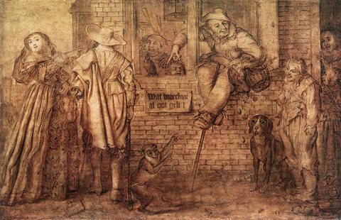 Adriaen Pietersz van de What Wont People Do For Money