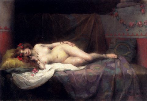 Adrien Henri L Odalisque