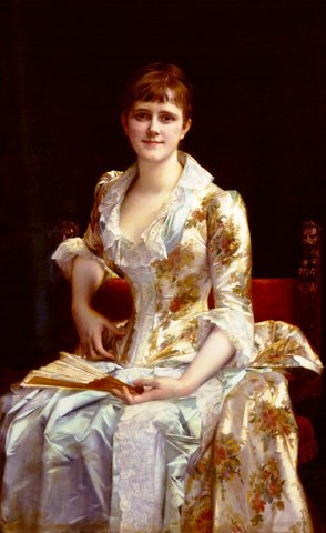 Alexander Portrait Of Young Lady