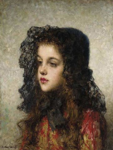 Alexei Little Girl with Veil