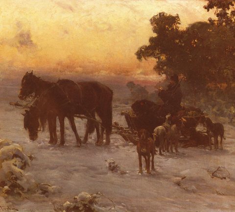 Alfred von A Journey In Winter
