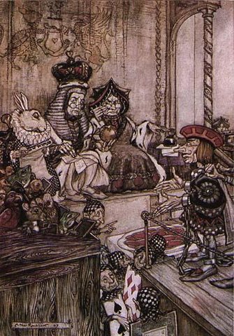 Alice in Wonderland Who Stole the Tarts