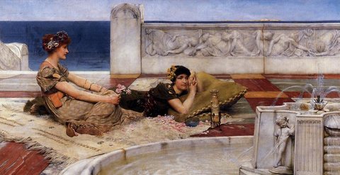 Alma Tadema Loves Votaries