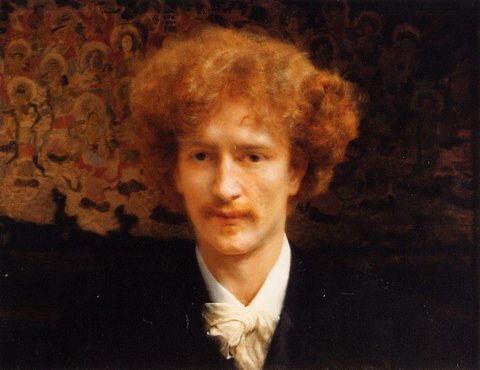 Alma Tadema Portrait of Ignacy Jan Paderewski
