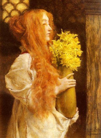 Alma Tadema Sir Laurence Spring Flowers