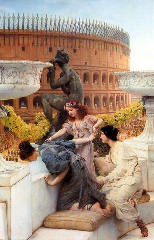 Alma Tadema The Coliseum