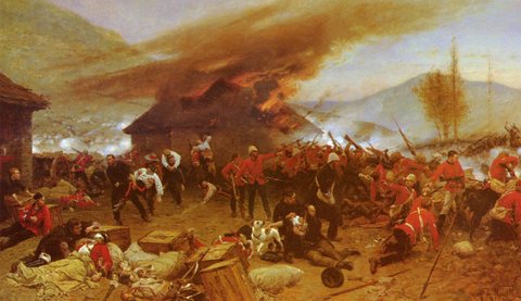 Alphonse Marie De The Defence Of Rorkes Drift