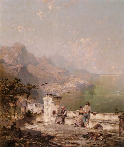 Amalfi The Gulf Of Salerno