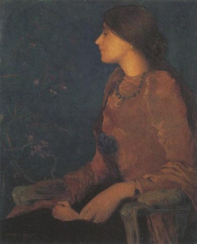 Aman Jean Edmond Portrait of Thadee Caroline Jacquet