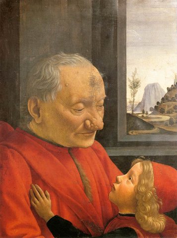 An Old Man And His Grandson