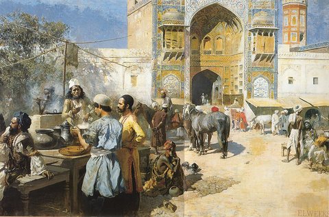 An Open-Air Restaurant Lahore
