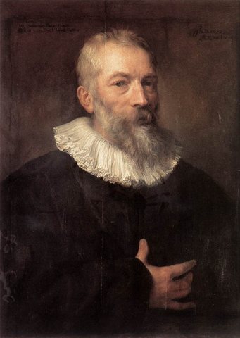 Anthony Van Portrait of the Artist Martin Pepijn