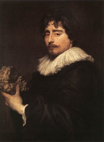Anthony Van Portrait of the Sculpor Duquesnoy