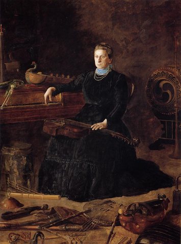 Antiquated Music aka Portrait of Sarah Sagehorn Frishmuth