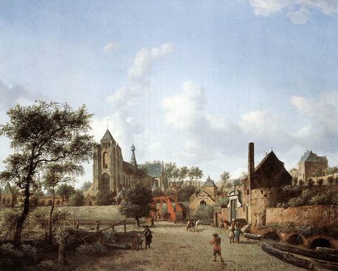 Approach To The Town Of Veere