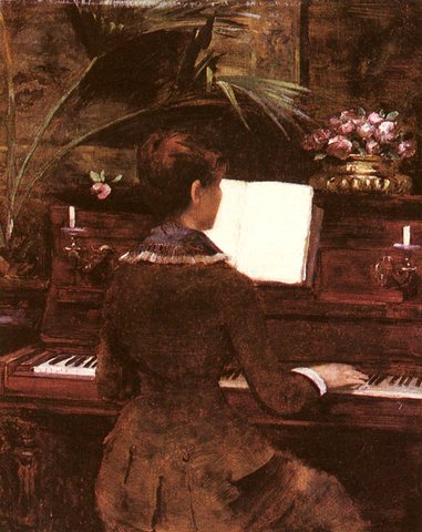 At The Piano