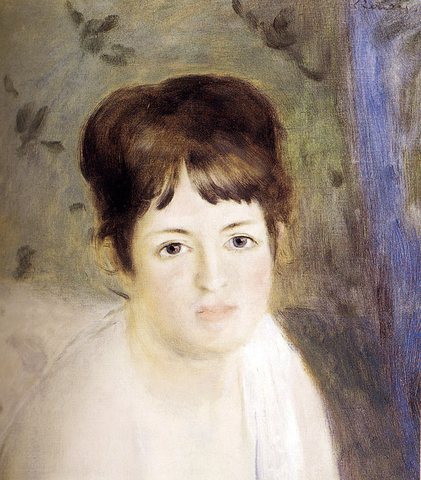 Auguste Head Of A Woman
