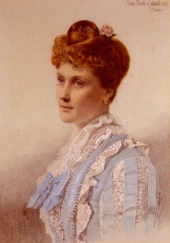 Augustus Portrait Of Anita Smith Sandys