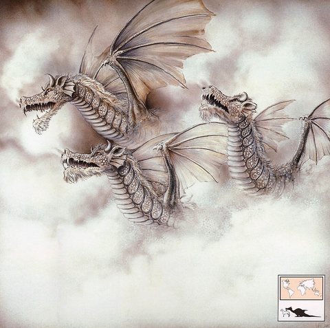 b Graeme Base Great Snow Dragon
