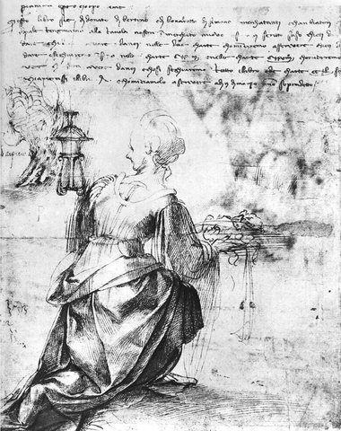 Back View of a Woman
