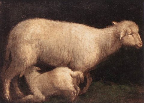 BASSANO Jacopo Sheep And Lamb