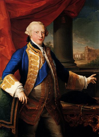 Baton Pompeo Portrait Of Edward Augustus Duke Of York