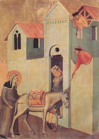 Beata Umilta Transport Bricks To The Monastery