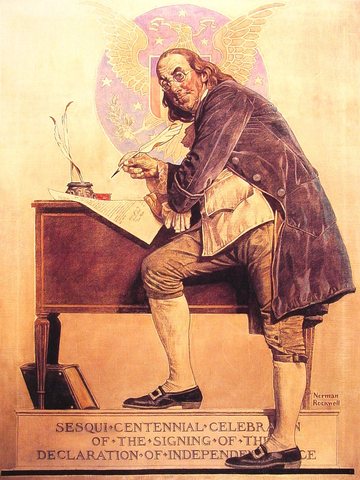 Ben Franklins Sesquicentennial