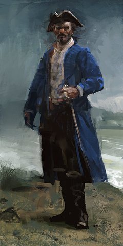 blue pirate