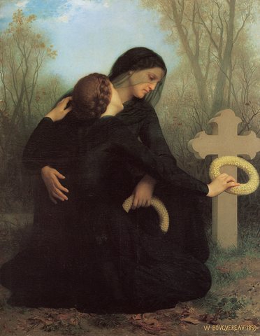 Bouguereau Le jour des morts