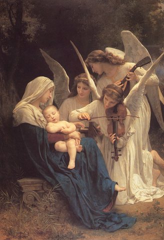Bouguereau Song of the Angels