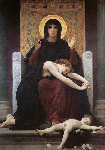 Bouguereau Vierge consolatrice