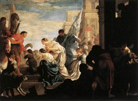 BOURDON Sebastien A Scene From Roman History