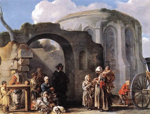 BOURDON Sebastien The Beggars