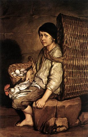 Boy With A Basket