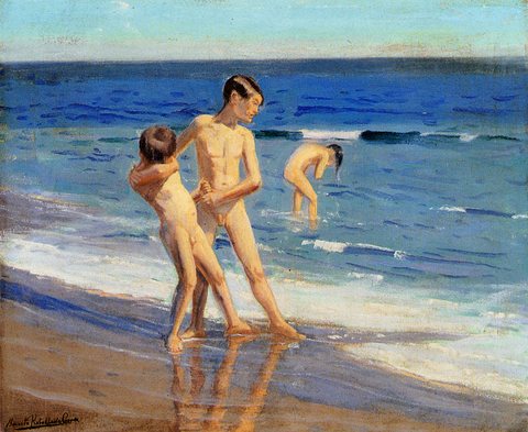 Boys At The Beach
