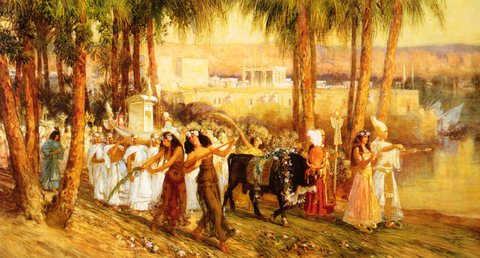 Bridgeman Frederick Arthur Procession in Honor of Isis