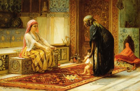 Bridgeman Frederick Arthur The First Steps