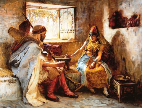 Bridgeman Frederick Arthur The Game of Chance