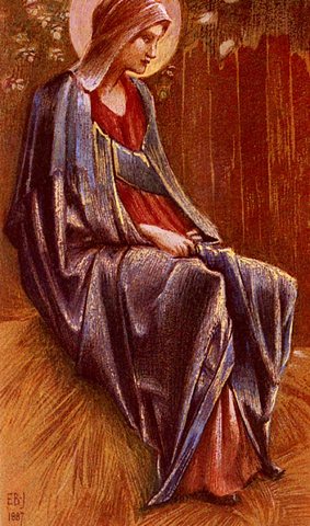 Burne Jones Sir Edward Coley The Virgin