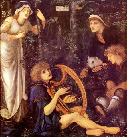 Burne Jones Sir Edward The Madness Of Sir Tristram