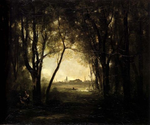 Camille Landscape with A Lake