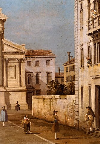 Canal Giovanni Antonio S Francesco Della Vigna Church And Campo