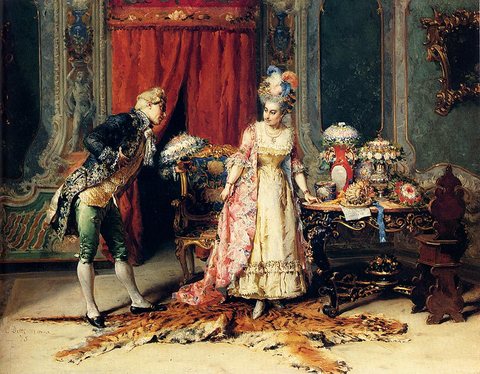 Cesare Auguste Flowers For Her Ladyship