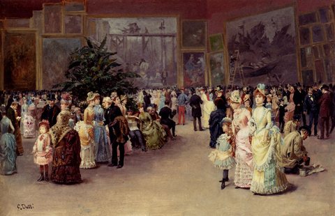 Cesare Auguste Varnishing Day