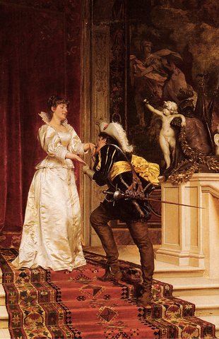 Charles Joseph Frederic The Cavaliers Kiss