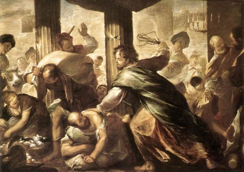 Christ Cleansing The Temple